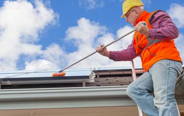 St Weonards soft wash roof cleaning